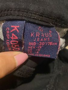 Kraus Black Denim Jeans