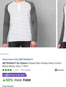 Long Sleeve Henley Shirt (Size S)