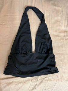 Black Halter Top Savana