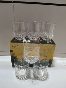 Heavy Unbreakable Plastic Crystal Transparent Wate