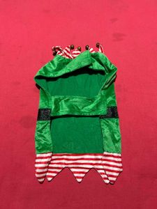 Dog Xmas Elf Costume