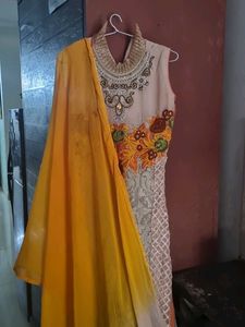 Kurta With Plazzo And Dupatta