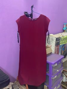 Wine Mini Dress | Westside