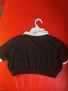 Crop Top with Collar For Baby