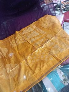 Elegant Purple Saree