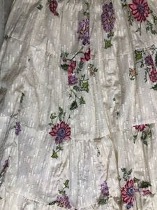 Floral Ethnic Skirt For Navratri/ Dandiya Nights