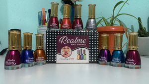 Nail Polish Mix Color Glowing Nail Paint