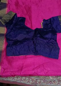 Elegant Magenta Saree