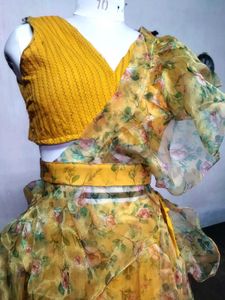 Floral Lehenga Choli Set