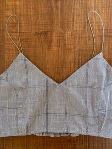 Zara Check Bralette