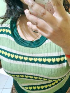 Simplicity Pullover Knitted Ribbed Top~