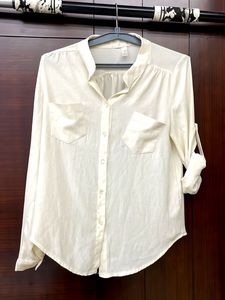Korean Elegant Button-Down Shirt