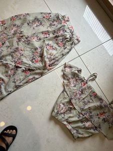 Floral Two-Piece Set