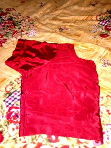 Satin Silk Soft Saree Blouse