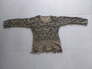 Boho Print Long Sleeve Top