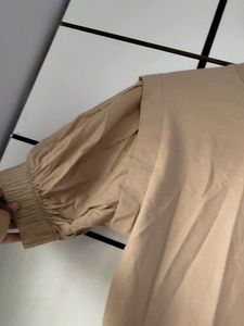 Zara Oversized Brown Tshirt