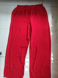 Red Palazzo Pants
