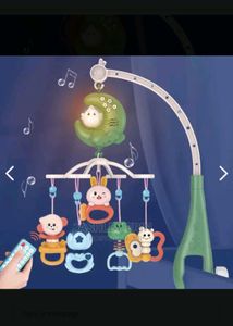 Musical Cot Mobile Crib Bed Bell Hanging