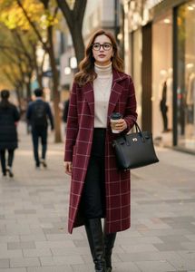 💯 Superfine Wool & Cashmere Long Coat