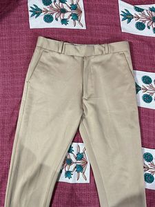 Office Siren Beige Trousers