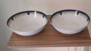New Melamine Dishes Set Of 4pcs Plus 1Crystal Bowl