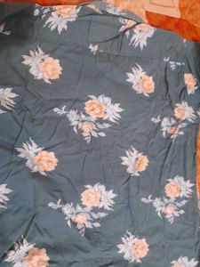 Allen Solly Floral Print Shirt - XL