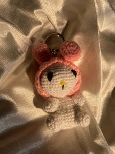 Crochet keychain