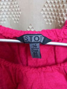 Pink Top For Girls
