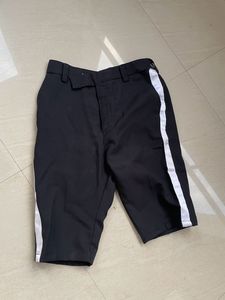 Black Side Strip Shorts