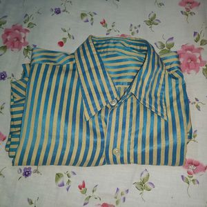 Casual Synthetic Half Shirt