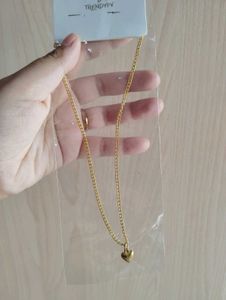 GOLDEN HEART NECKLACE 💚