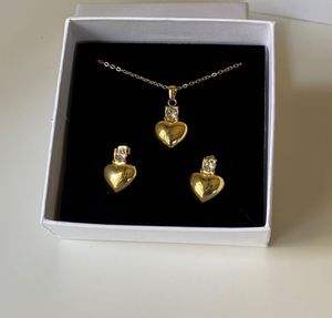 Bubble Heart Set Anti-tarnish