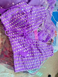 Elegant Purple Lehenga Choli