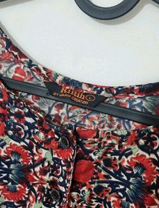 RIITIH Floral Maxi Dress L