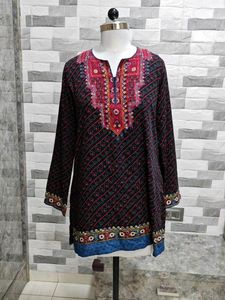 Embroidered Patterned Tunic