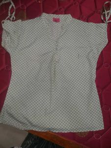 Checkered Women's Top