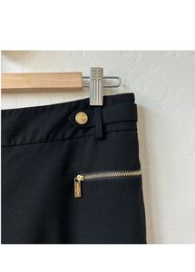 black gold straight trouser