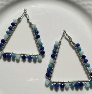 Ocean Hoops 🌊💙🤍
