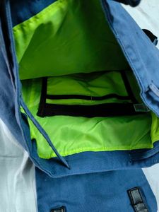 Blue Canvas Backpack