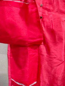 Dark Coral Pink Kurta