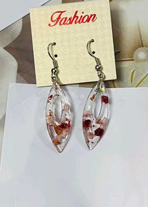 Resin Square Earrings 3 Pair Combo