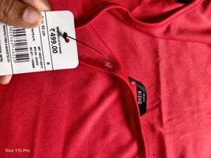 Chic Red Halter Neck Top