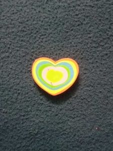Rainbow Heart Eraser