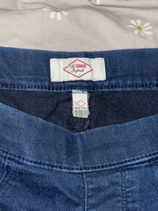 Navy Blue Denim Jeggings