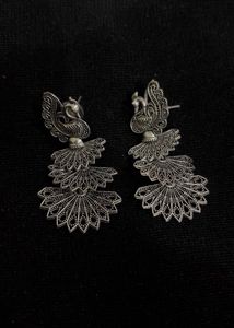 Peacock Jhumkas