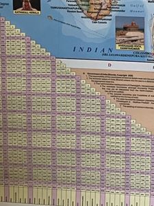 Brand New India Road And Political Map
