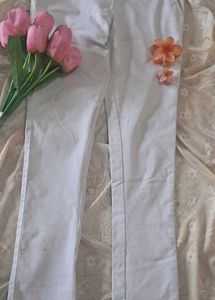 Skinny White Denim Jeans