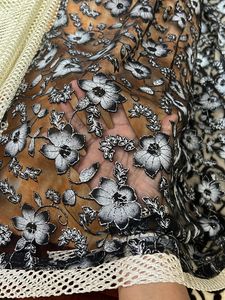 Designer Black Saree