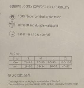 Jockey Men’s Brief – Size XL (100-105 cm Maroon