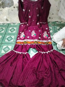 New Gotta Patti work Garara Dress Ne